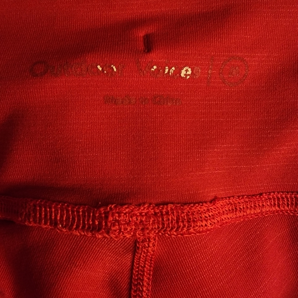 Outdoor Voices Red Leggings Size Medium - Picture 3 of 3